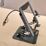 Meexn DockLift – Smart Stand with USB Hub & Dual Device Support