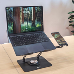 Meexn DockLift – Smart Stand with USB Hub & Dual Device Support