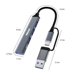 MEEXN UltraHub 4-Port USB 3.0 Hub